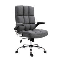 BÜROSTUHL Grau - Grau, Textil (73/120/72cm) - MCW