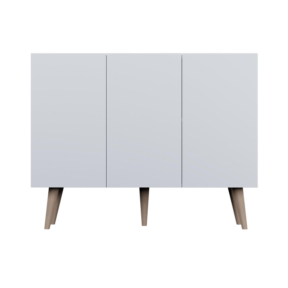 SIDEBOARD Toronto Weiß - Weiß, Holzwerkstoff (120/95.5/40cm) - Petits-meubles