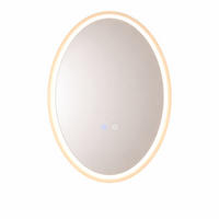 LED koupelnové zrcadlo 3/50/70 cm - bílá, sklo (3/70/50cm) - Nettlife