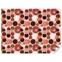 TAPETE - Kreise - Modern - Farbenfroh - 280x200 cm - Multicolor, Papier (280/200cm) - OnlyWow