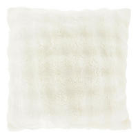 KISSEN Tina - Weiß - 45/45/ cm - Weiß, Textil (45/45cm) - Unique Living