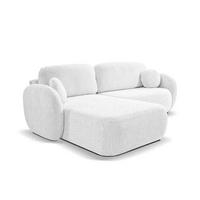 ECKSOFA OLEMO Weiß - Weiß, Textil (248/86.5/174cm) - Pillovely