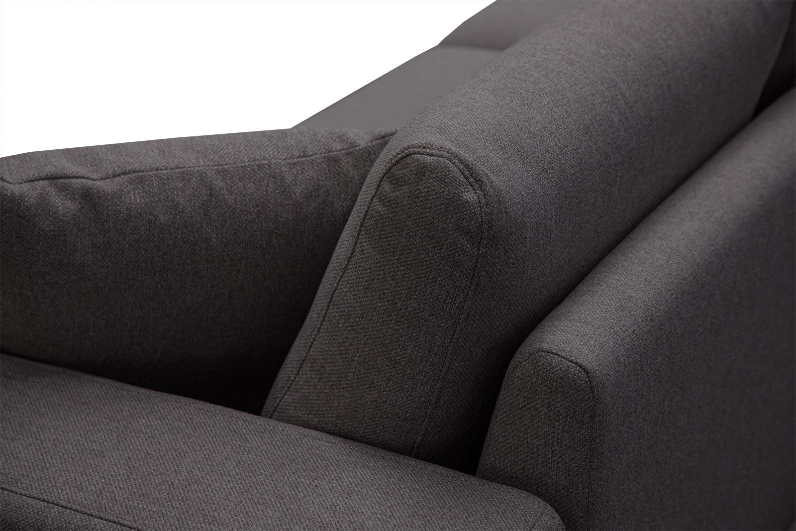 Thumbnail - Courtois Laville Sofa, Graphit, Textil, 3-Sitzer, Rechteckig, 203x87x96 cm, Wohnzimmer, Sofas & Couches, Sofas, 2-Sitzer...