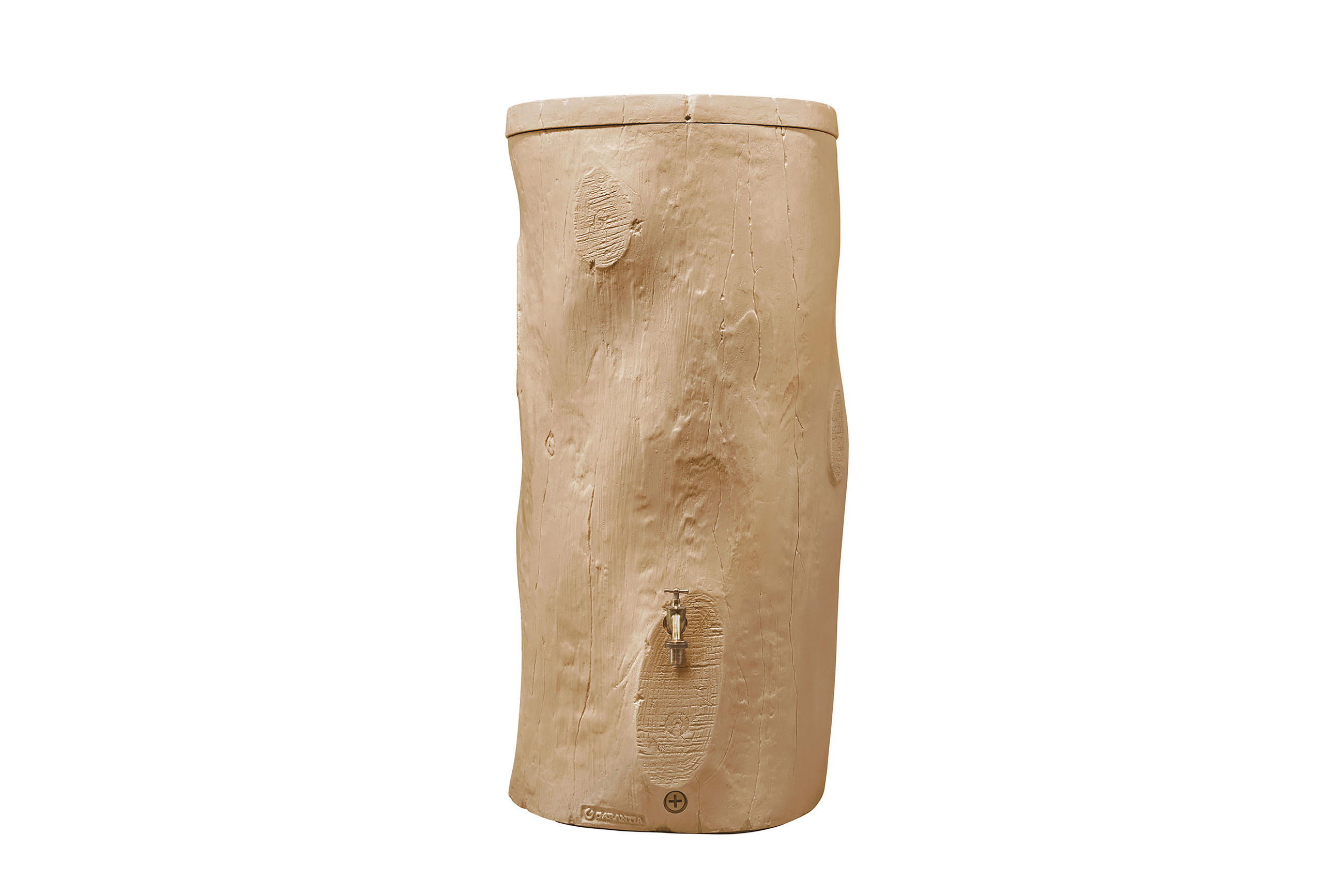 STOCK Regentonne 250 L, light - Braun, Kunststoff (60/119/60cm) - GARANTIA