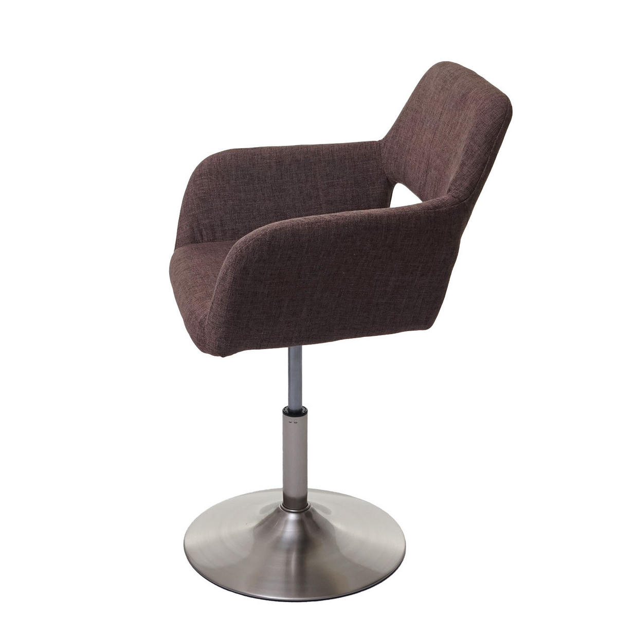 ESSZIMMERSTUHL Braun, Grau - Braun/Grau, Textil (58/89/55cm) - MCW