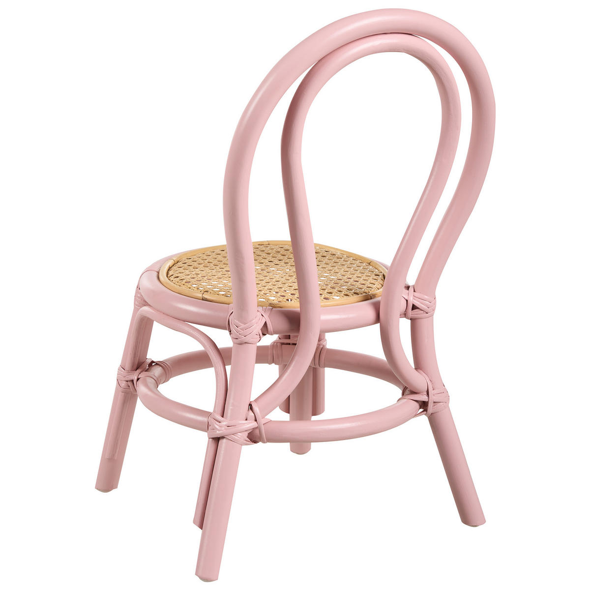 KINDERSESSEL Pastellrosa Kalivia - Pink, Naturmaterialen (32/58/34cm) - Beliani