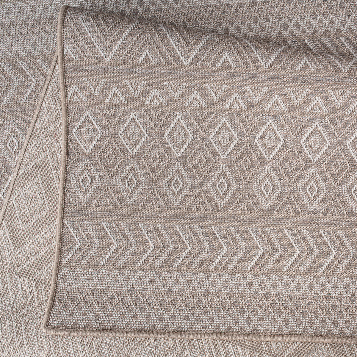 OUTDOORTEPPICH 200/280 cm Vermont 190 - Beige, Textil (200/280cm) - Paco Home