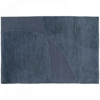 TEPPICH, 240 x 340 cm, Blau - Blau, Textil (340/240cm) - Oviala
