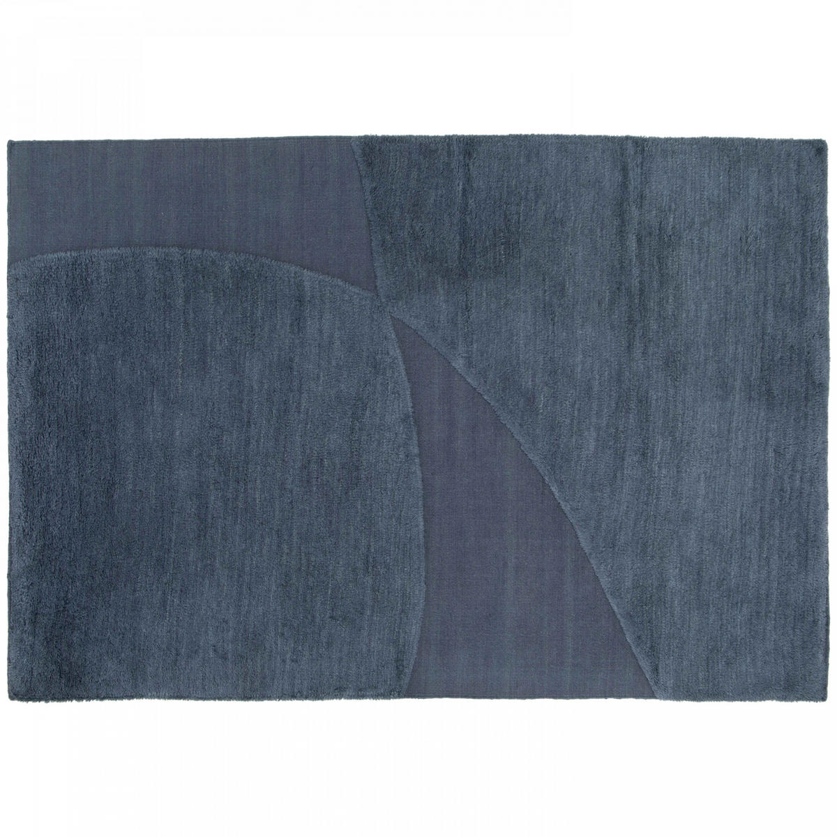 TEPPICH, 240 x 340 cm, Blau - Blau, Textil (340/240cm) - Oviala