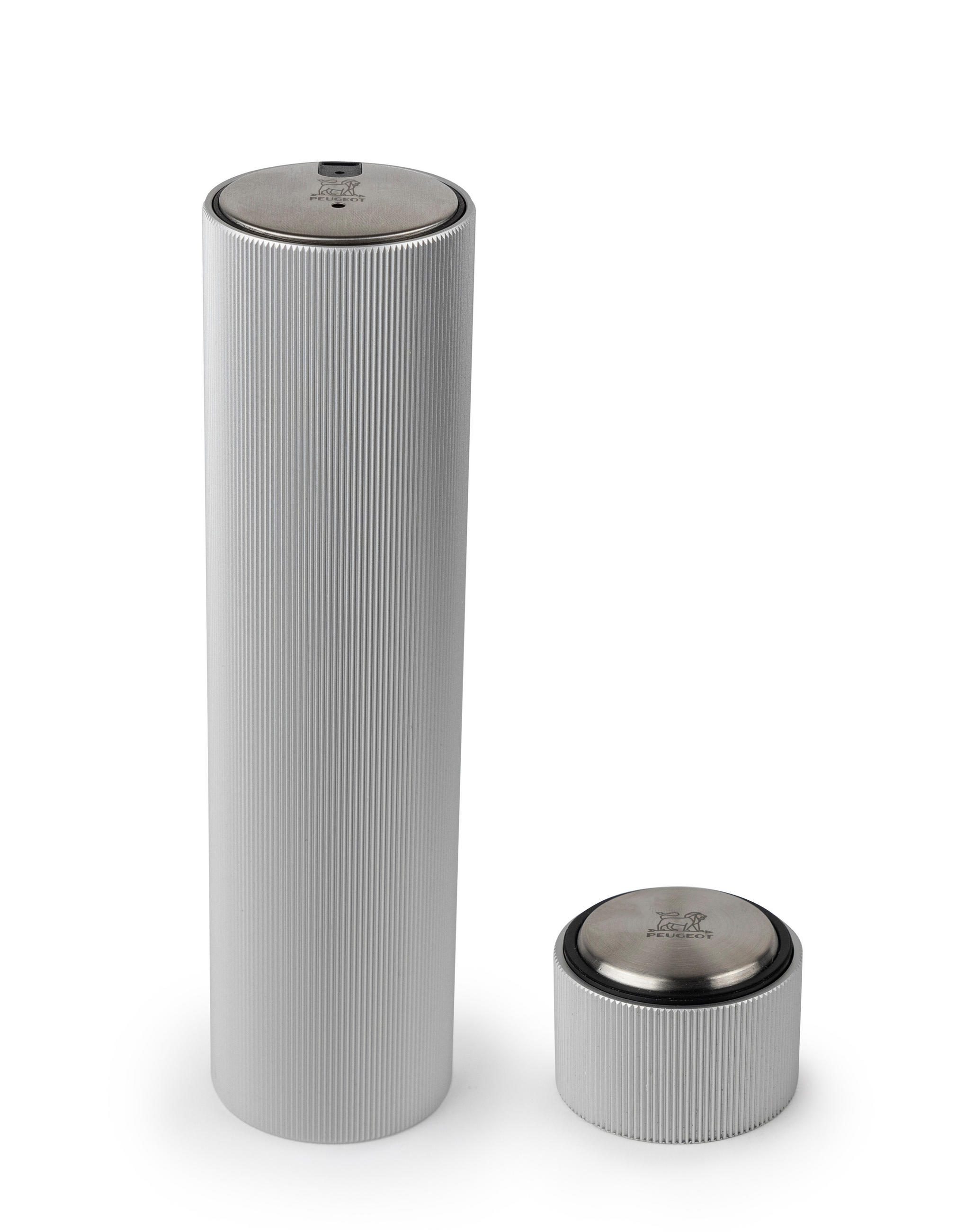 KORKENZIEHER Elektrisch Line Reverse 21cm Carbon - Grau, Metall (5.5cm) - PEUGEOT