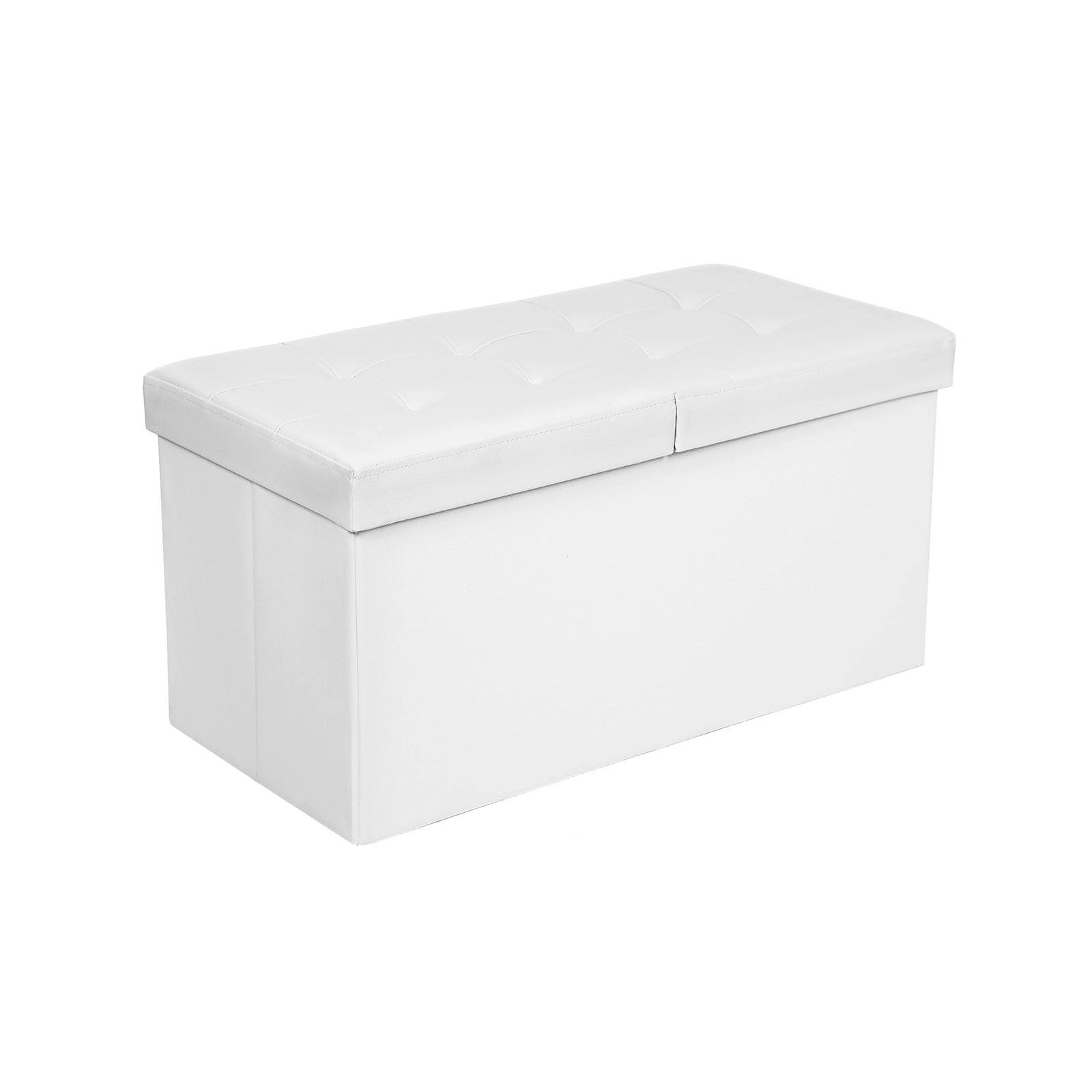 Hansiro Sitzbank Weiß 38x38x76 cm