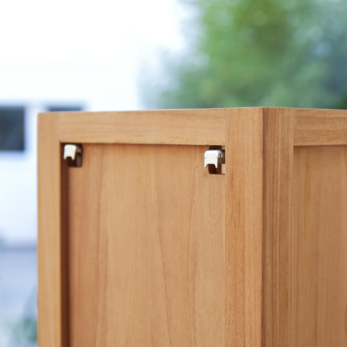 HOCHSCHRANK Serena Natur aus Teak - Naturfarben, Holz (30/150/30cm) - Tikamoon