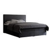 BOXBETT 180x200 cm mit Topper - Dunkelgrau, Holzwerkstoff/Textil (180/200cm) - Idohome