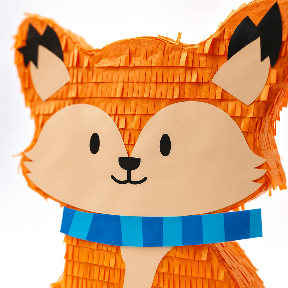 PINATA - Orange, Papier/Wellpappe (31/45/9cm) - Relaxdays