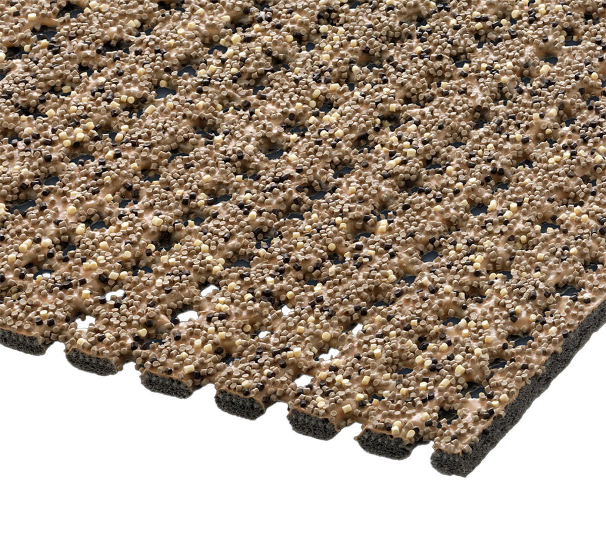 SICHERHEITSMATTE Rutschfest R13 Beige 120x750cm - Beige, Kunststoff (120/750cm) - AKO