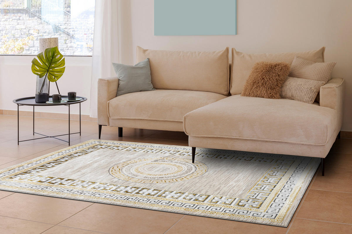TEPPICH Bliss 120/170 cm - Creme, Textil (120/170cm) - rugsX