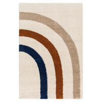 REGENBOGEN Teppich dick und bequem mehrfarbig - Multicolor, Textil (120/170cm) - AFK Living