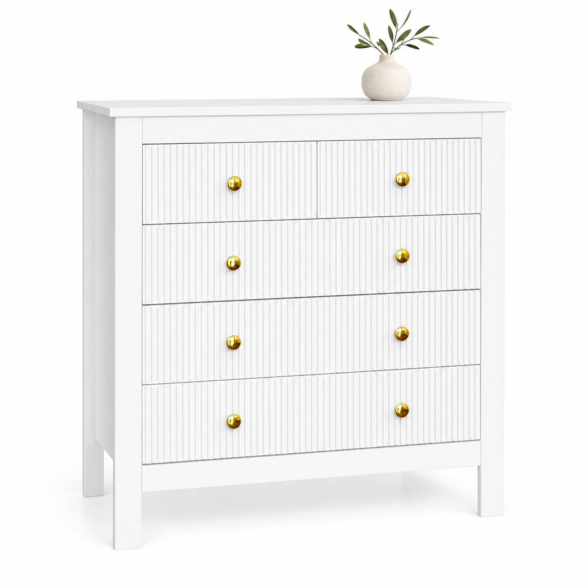 Ivmeu Kommode Weiß 80.5x80.5x39.5 cm