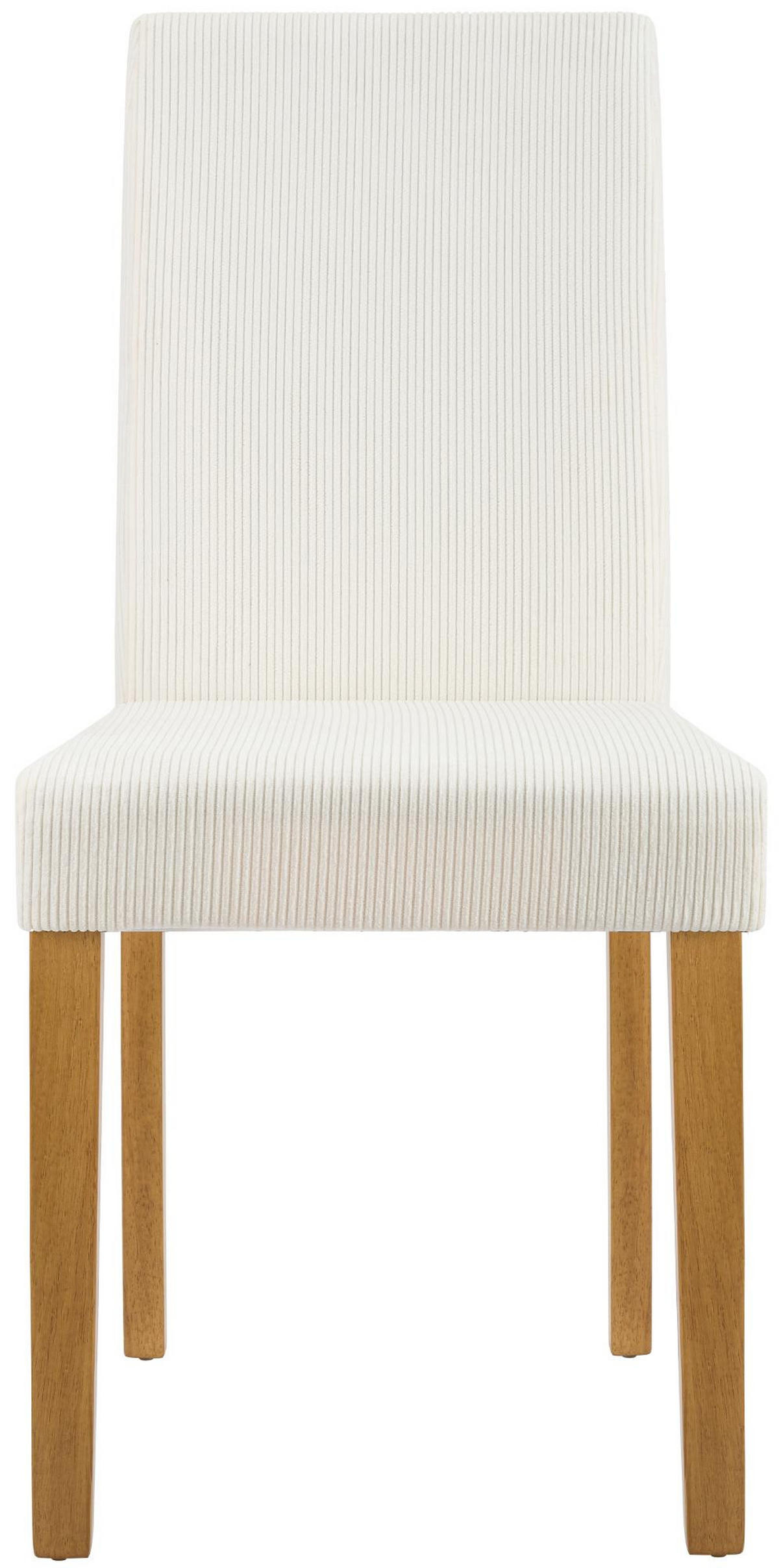 ESSZIMMERSTUHL Dalan Cord Creme Antik-Hell Wohnzimmerstuhl - Creme, Textil (41/91/47cm) - DELUKE