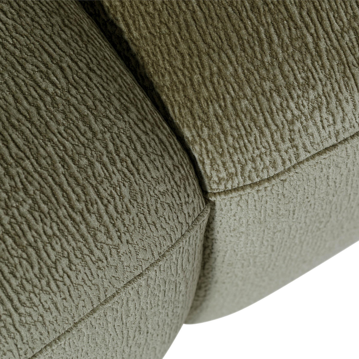 SOFA 3-Sitzer 260x100x76 grün WILMA - Grün, Kunststoff (260/76/100cm) - Massivmoebel24