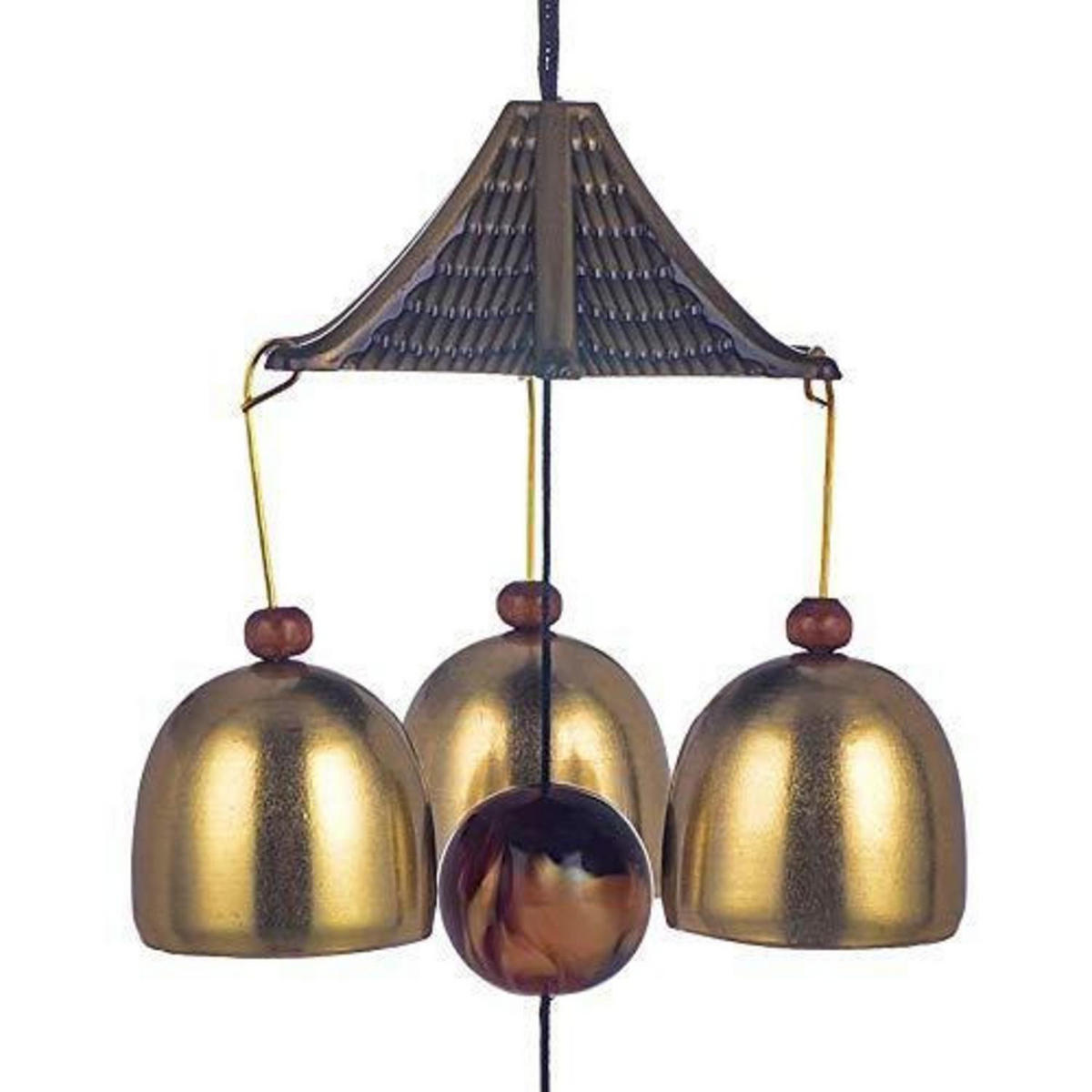 WINDSPIEL Elefant 40 cm - Bronzefarben, Metall (40/4/4cm)