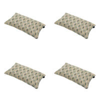 DEKORATIONSKISSEN Rae - Grün - 30/50/10 cm - 4er-Set - Grün, Textil (50/30cm) - Madison