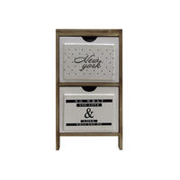 NACHTTISCH Weiß 24/30/61 cm - Weiß, Holz (24/61/30cm) - Mobili Rebecca