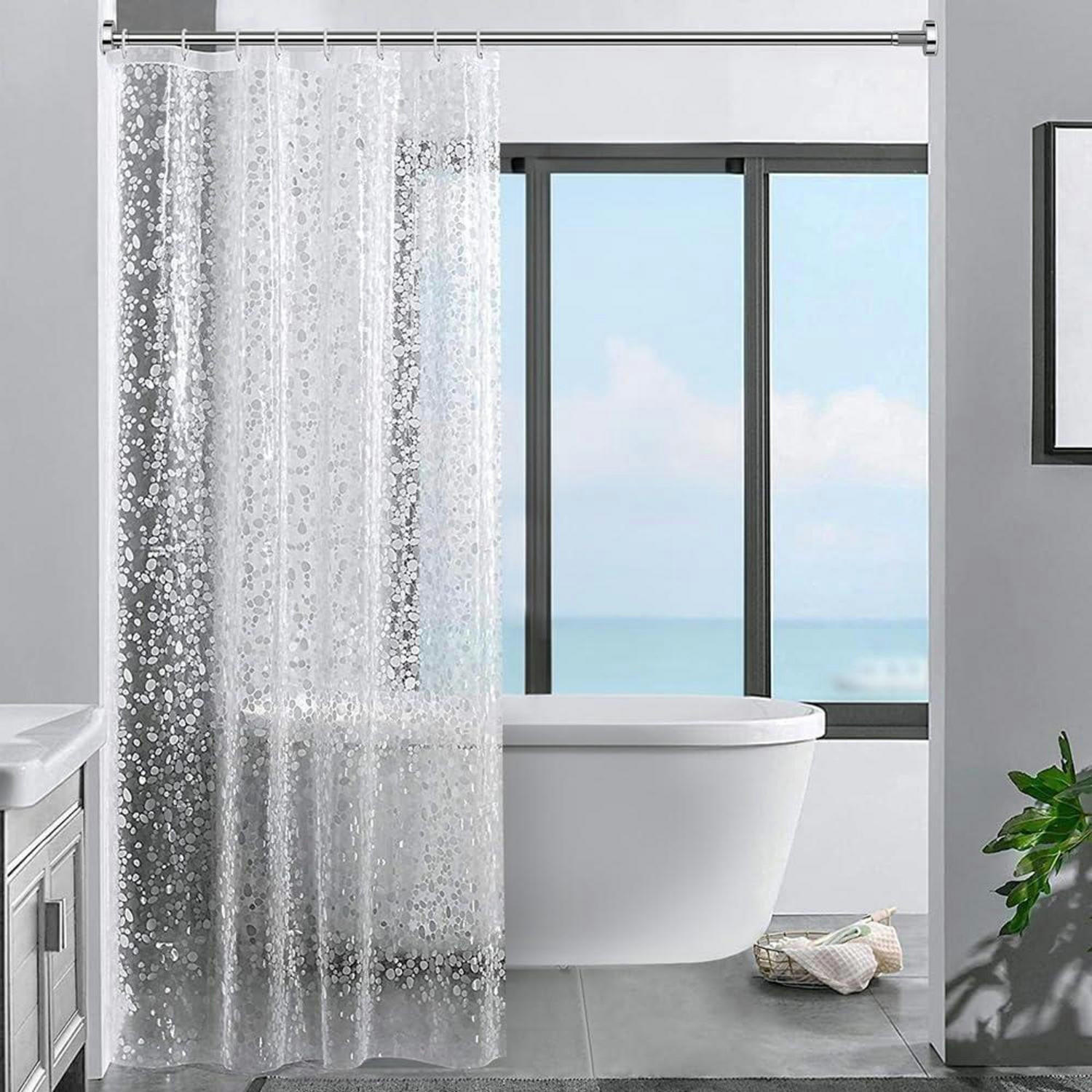 XXXLutz Duschvorhang Transparent 120x200 cm