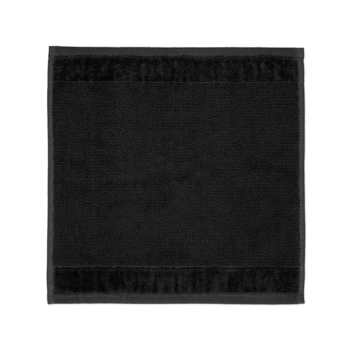 SEIFTUCH BAMBOO LUXE - Schwarz, Textil (30/30cm) - MÖVE