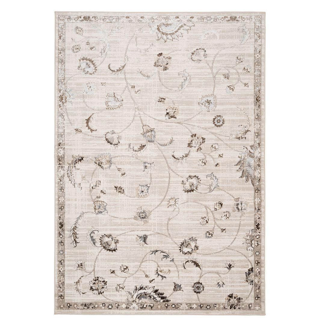VINTAGE-TEPPICH Antares Lata Beige - Beige, Textil (160/231cm) - Kukoon Rugs