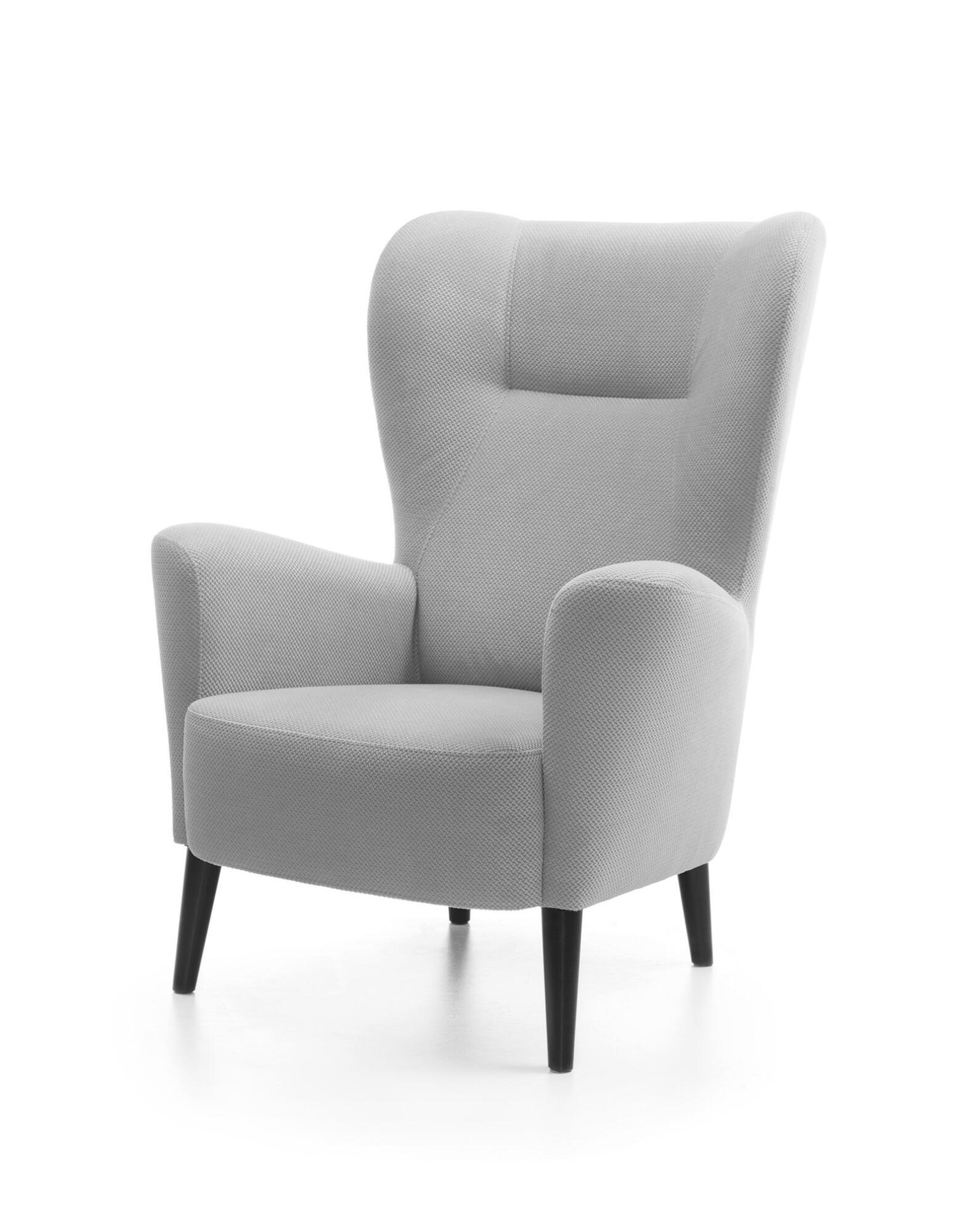SESSEL NEXT Grau 71x93x110 cm - Grau, Textil (71/110/93cm) - FURNLUX