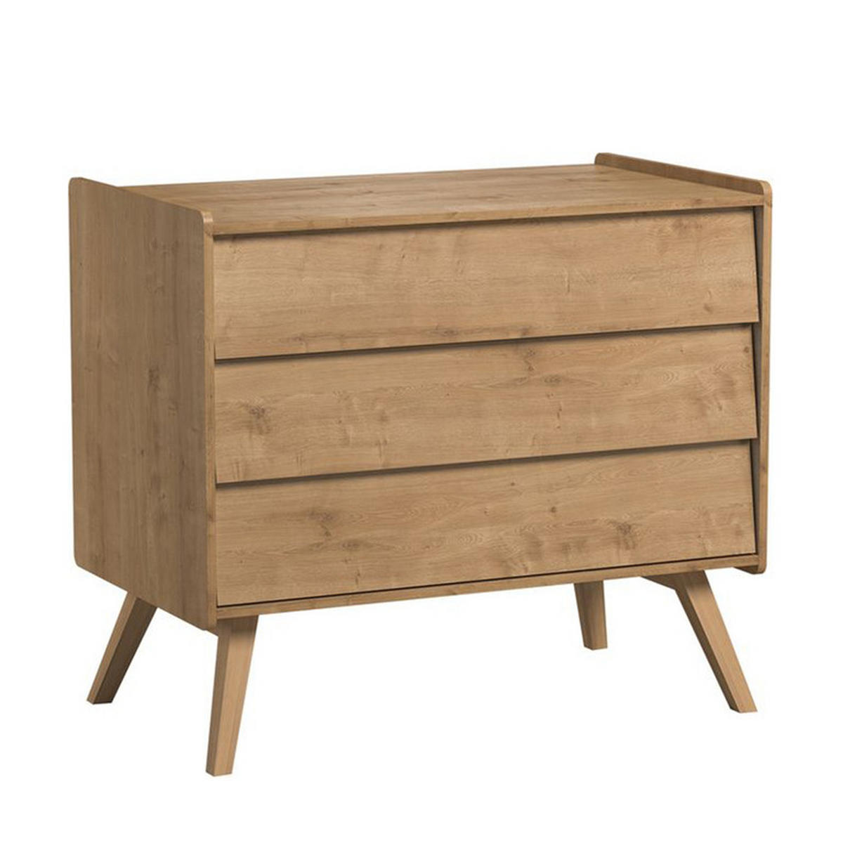 BABYZIMMER 2-teilig Holz - Braun, Holzwerkstoff (100/90/58cm) - Petits-meubles