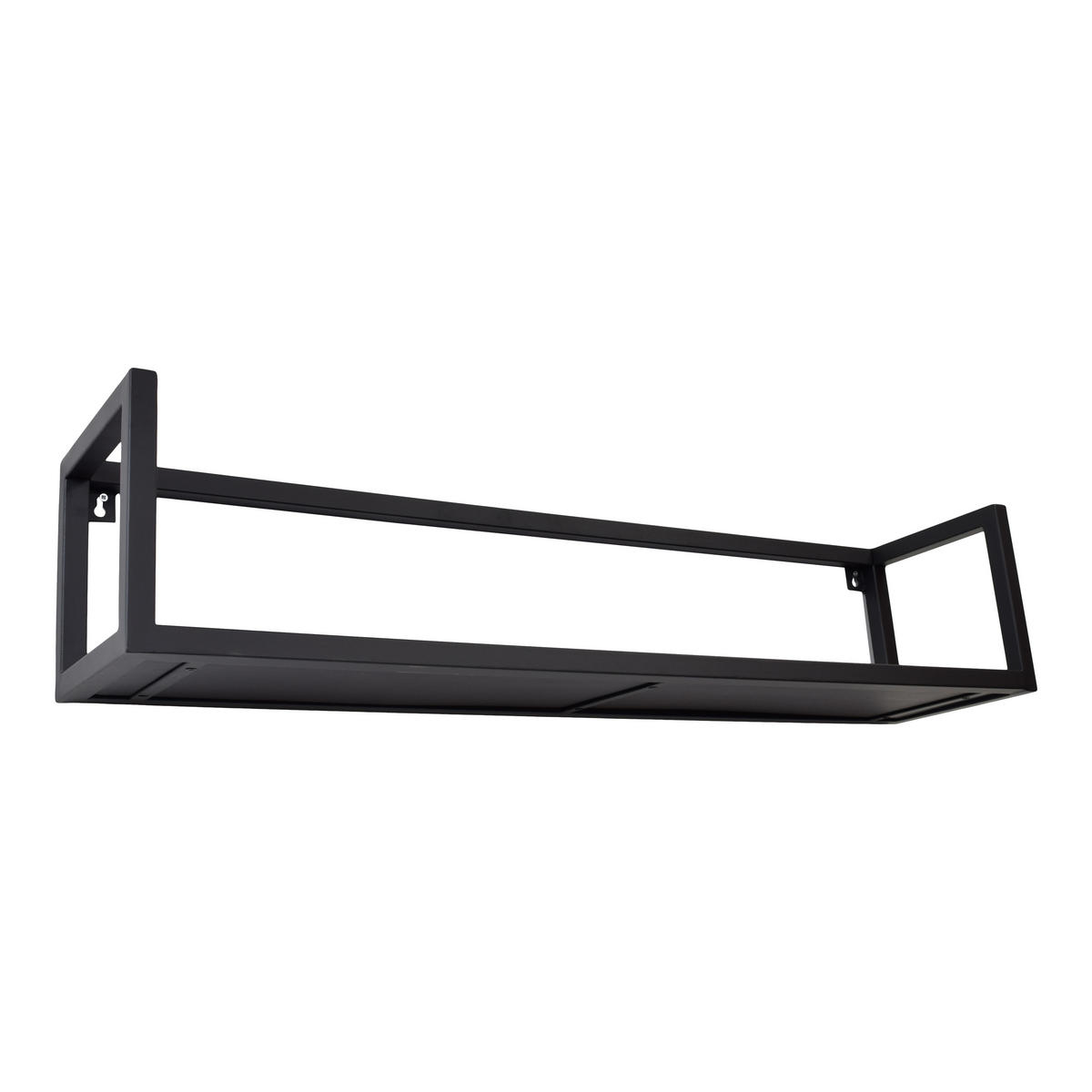 WANDREGAL Vegas Schwarz - Schwarz, Metall (90/20/20cm) - LOFT42