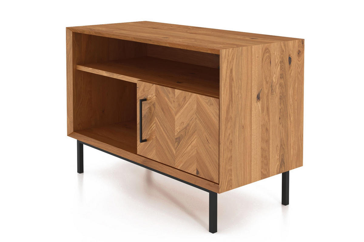 KOMMODE LEON Wildeiche - Wildeiche, Holz (97/65/45cm) - byoak