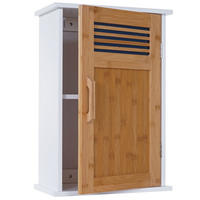 HÄNGESCHRANK Braun, Weiß - Braun/Weiß, Holz (35/52/21cm) - MCW