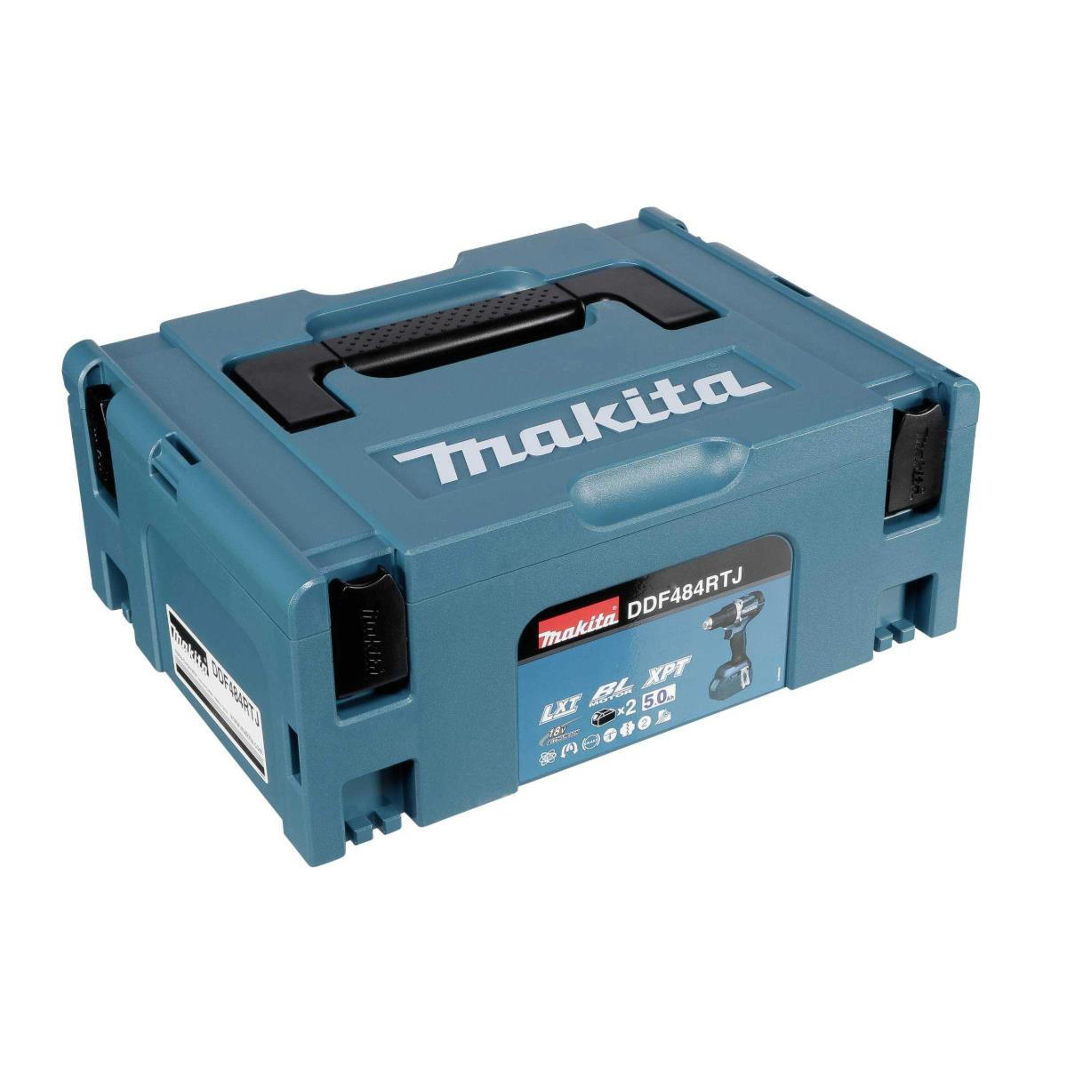 WERKZEUG DDF484RTJ - Türkis, Metall (25/30/25cm) - Makita