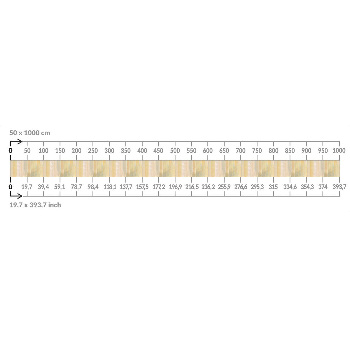 BALKON SICHTSCHUTZ Traumgrenzen 700/50 cm - Multicolor, Kunststoff (700/50cm) - Bilderwelten