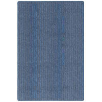 STREIFENBERBER TEPPICH MARTA - Blau, Textil (80/240cm) - Snapstyle