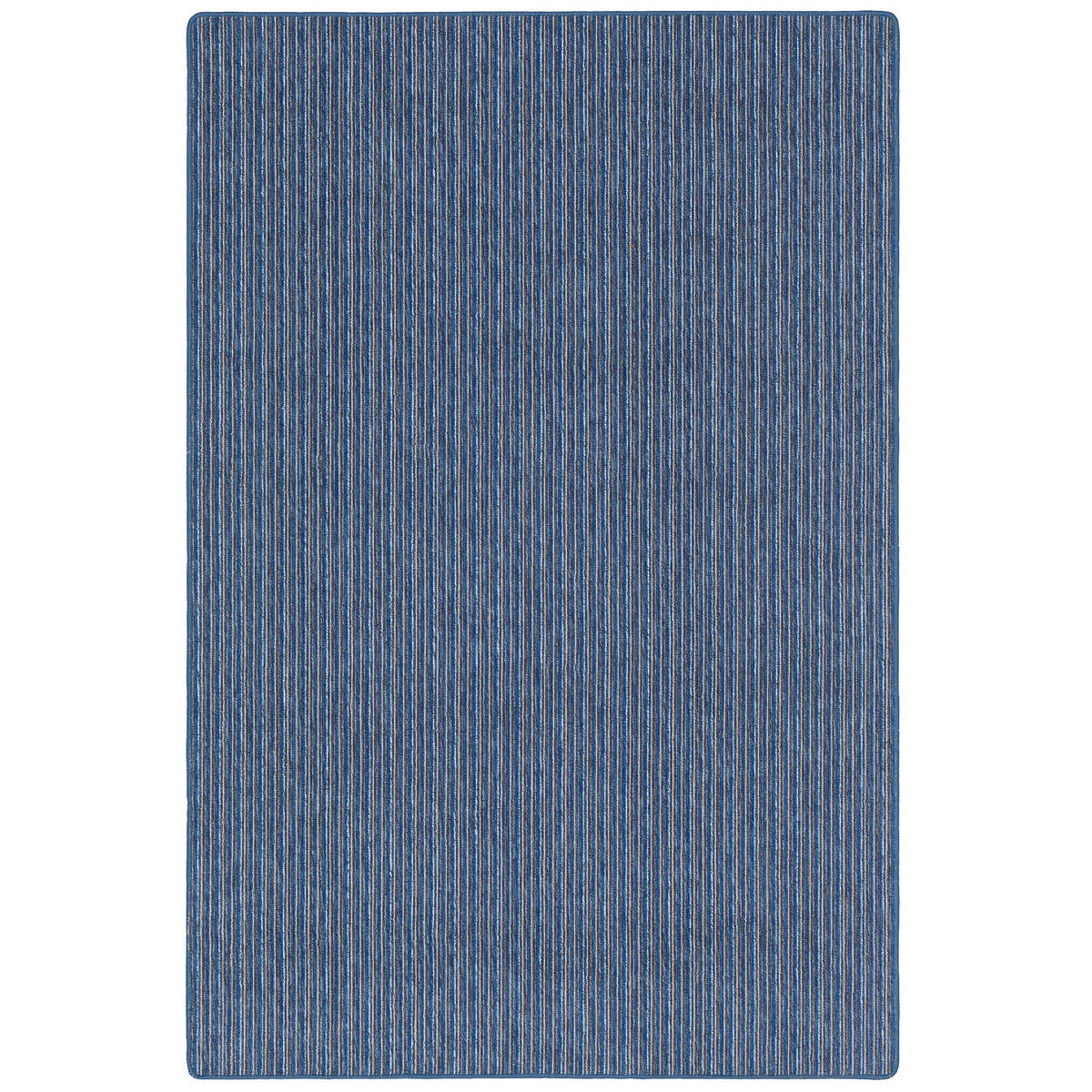 STREIFENBERBER TEPPICH MARTA - Blau, Textil (80/240cm) - Snapstyle