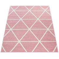 KURZFLORTEPPICH 200/280 cm Stella 401 - Pink, Textil (200/280cm) - Paco Home