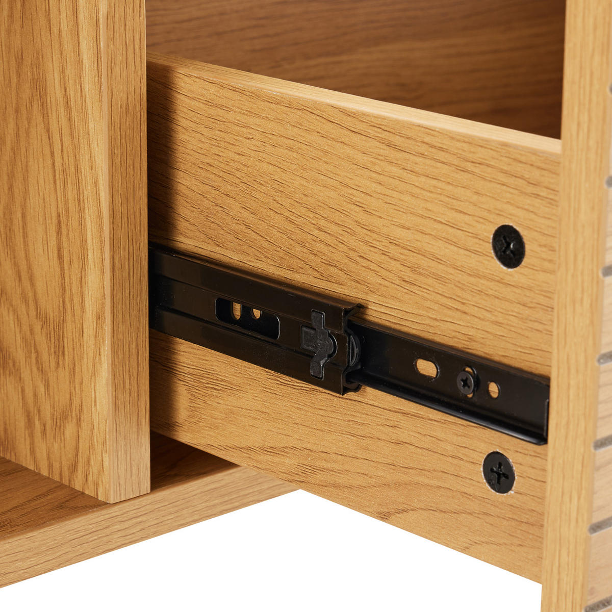 COUCHTISCH Stinna - Braun, Holzwerkstoff (100/50/45cm) - Happy Garden