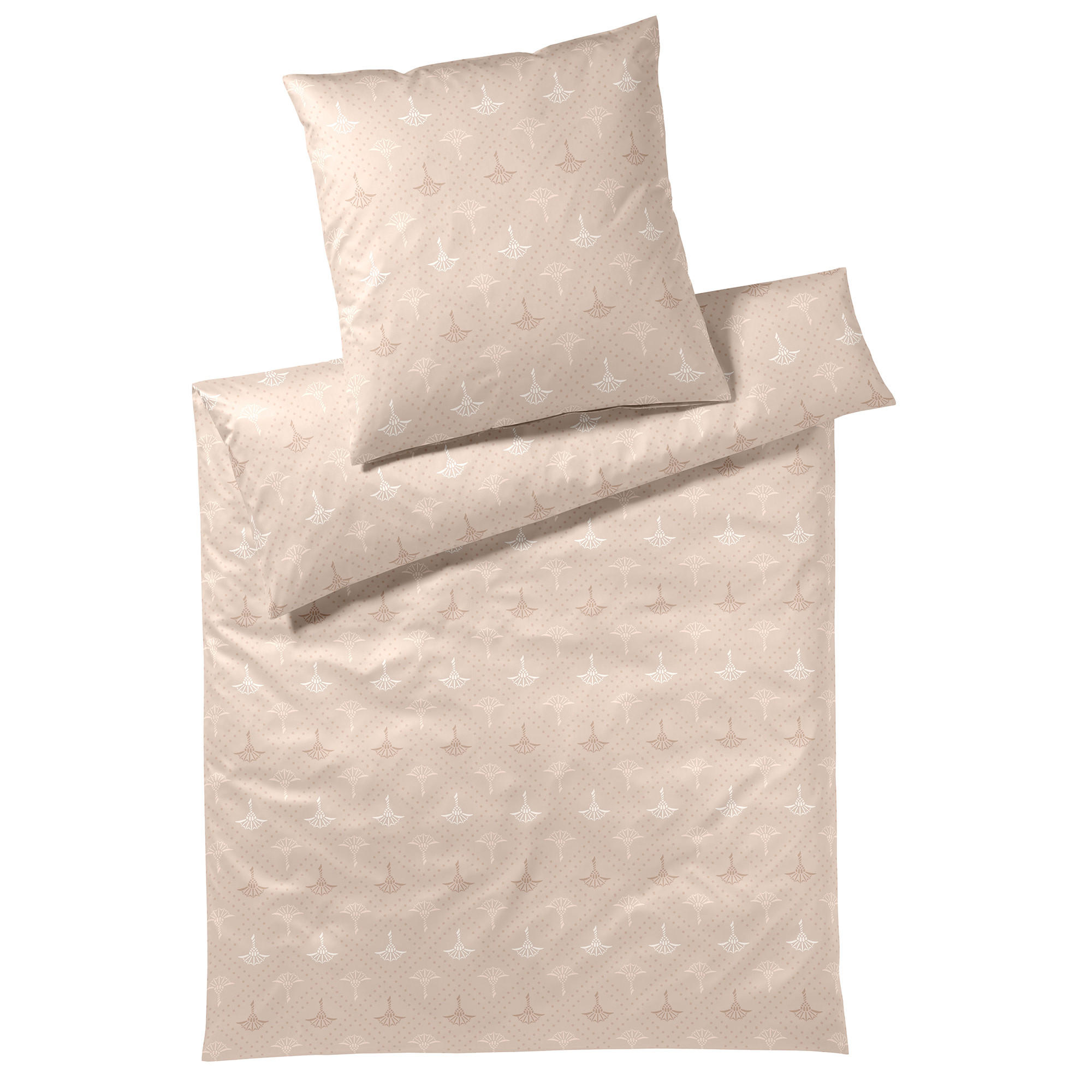 BETTWÄSCHE CORNFLOWER CHARM 4117 NUDE - 08 - Rosa, Textil (40/40cm) - Joop!