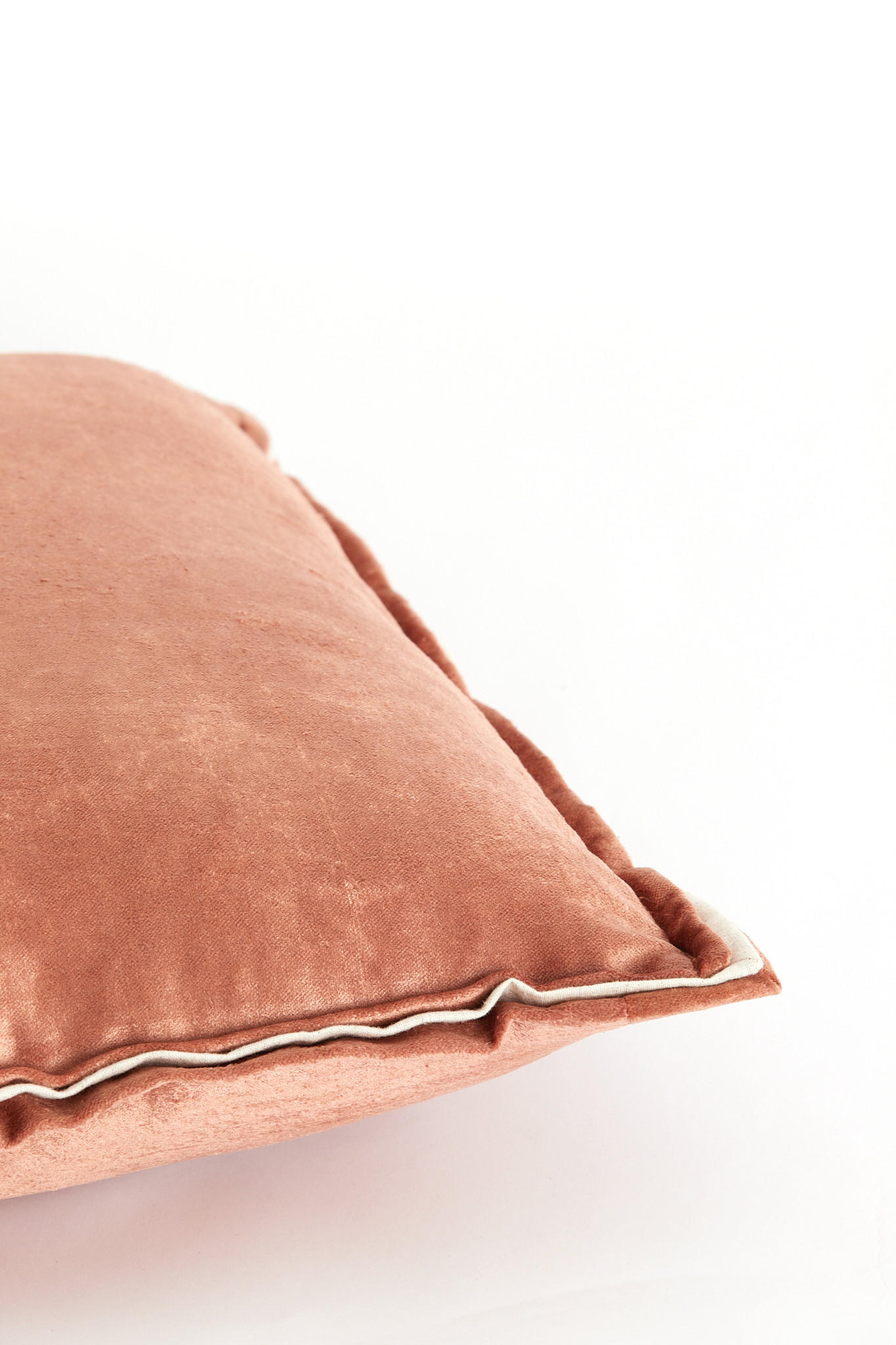 DEKOKISSEN Baxley Rosa 45/45/10 cm - Pink, Textil (45/45cm) - Light & Living