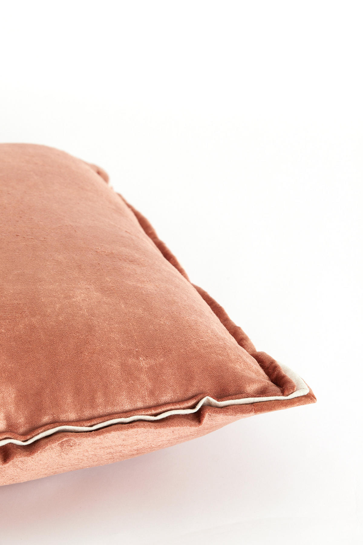 DEKOKISSEN Baxley Rosa 45/45/10 cm - Pink, Textil (45/45cm) - Light & Living