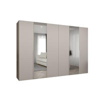 DREHTÜRENSCHRANK 202/300/52 6-türig - Kaschmir, Holz (300/202/52cm) - Abiks Möbel