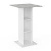 BARTISCH Rodeo Beton 70 x 70 cm - Grau, Holzwerkstoff (70/109/70cm) - Vicco