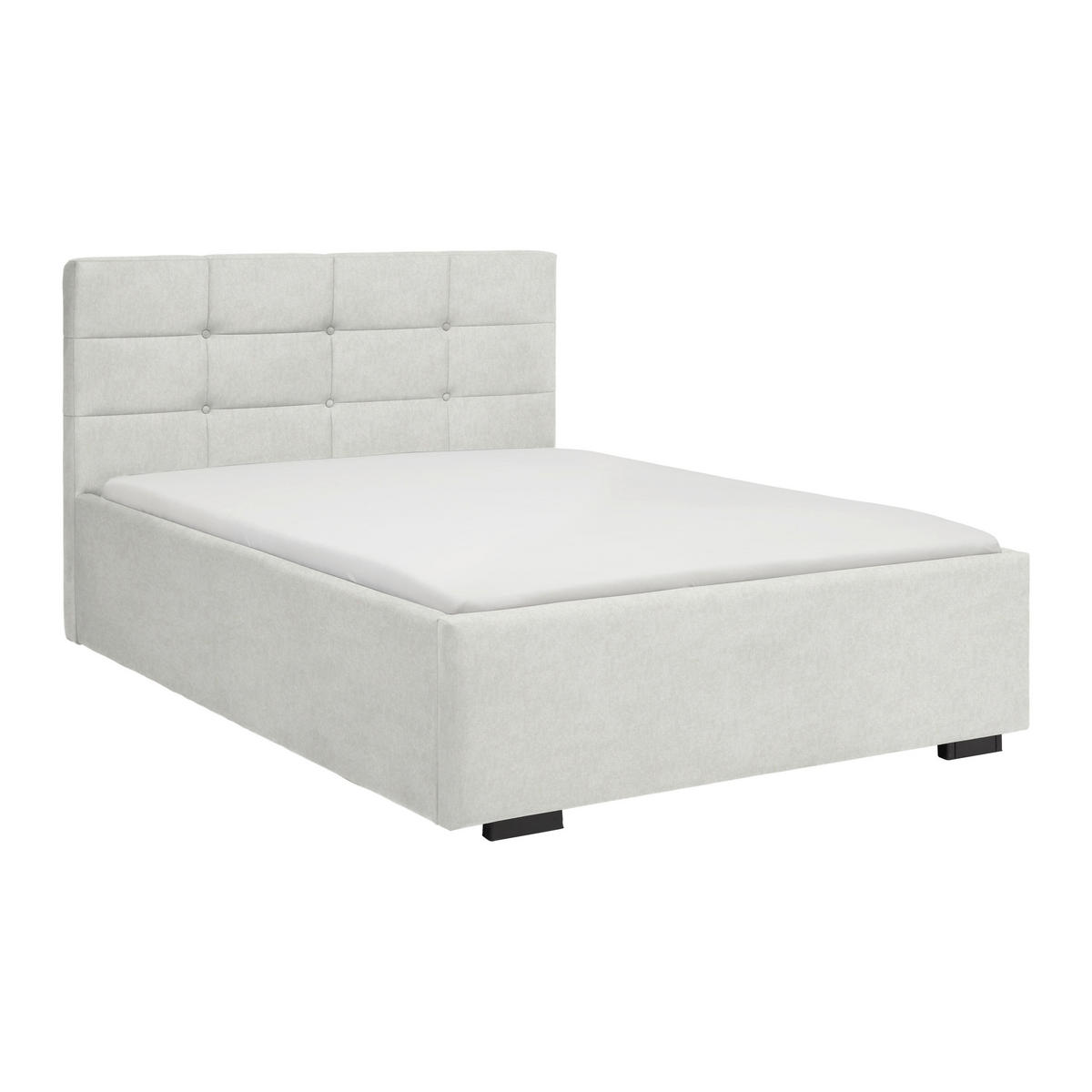 POLSTERBETT Nelo Beige ca. 140 / 200 cm - Beige, Textil - Mömax