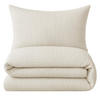 MUSSELIN-BETTWÄSCHE 135x200 Uni - Bettbezug Bügelfrei aus 100% Baumwolle - Einfarbig Beige - Beige, Textil (135/200cm) - Carpe Sonno