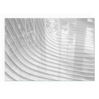 GLASPLATTE für Kamin 100x70 cm - Weiß, Glas (100/70/0.4cm) - TULUP