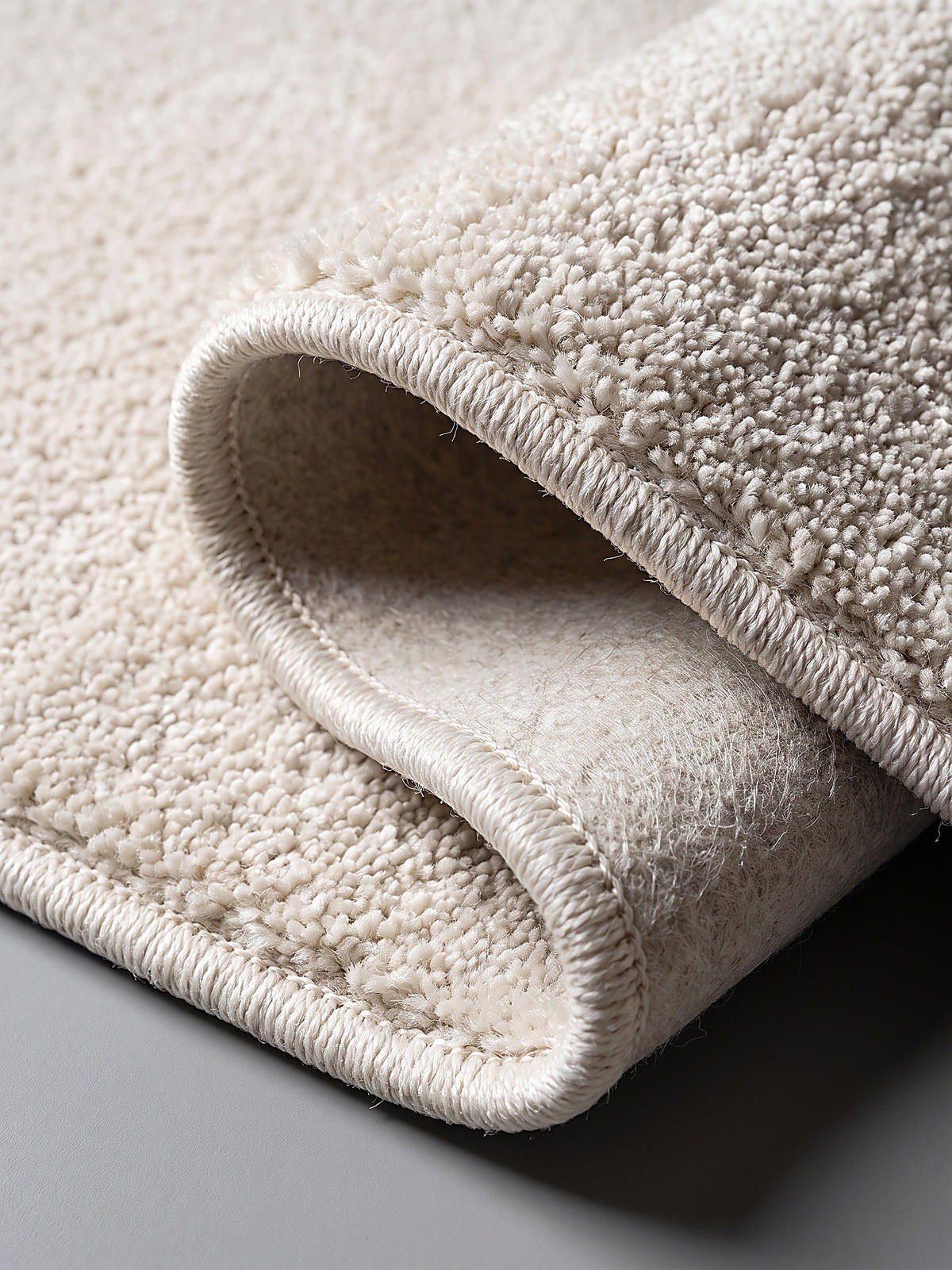 TEPPICHLÄUFER Uni BORMIDA Polypropylen Creme 60 x 110 cm - Beige, Textil (60/110cm) - KADIMA DESIGN